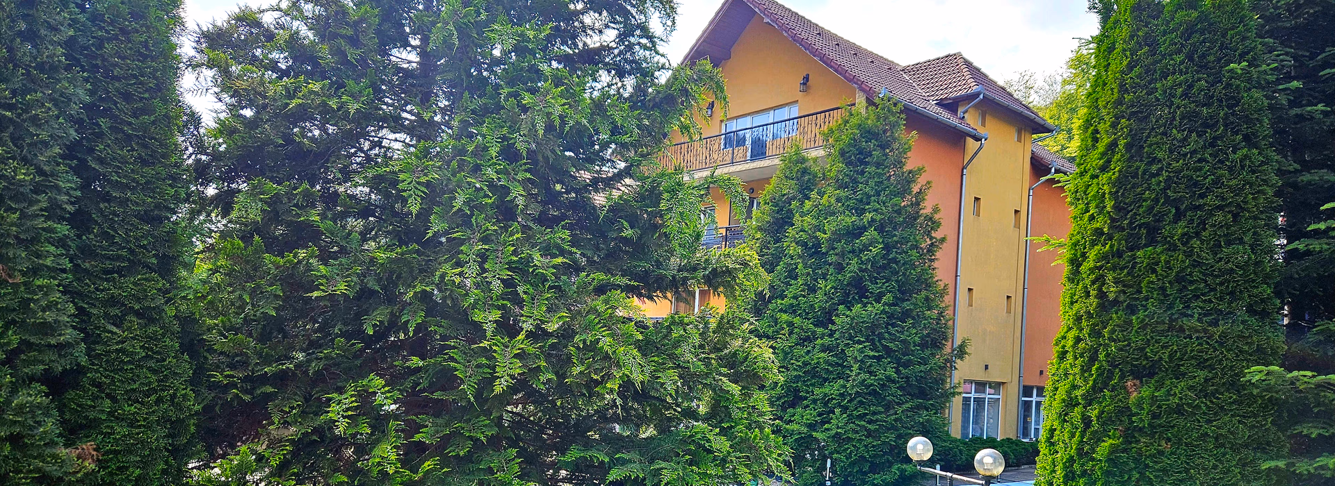 Casa Mare — Vila Raluca Moneasa, vedere exterioară